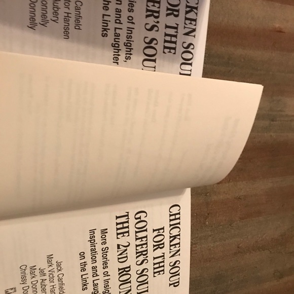 Nice gift “Chicken soup’ books for golfer - Picture 3 of 6